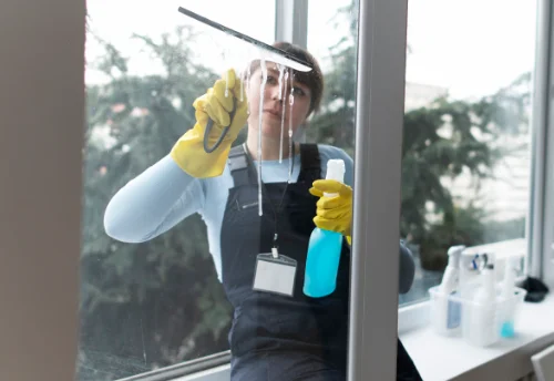 Nettoyage de vitres intérieures et extérieures à Tarasteix